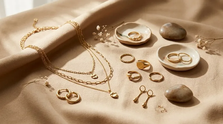gold plated jewellery