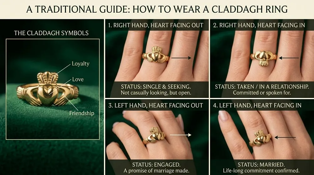 The Claddagh Ring Heirloom and Gifting Tradition