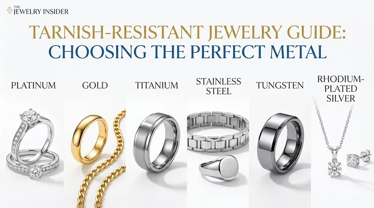 Best Jewellery Materials That Don't Tarnish