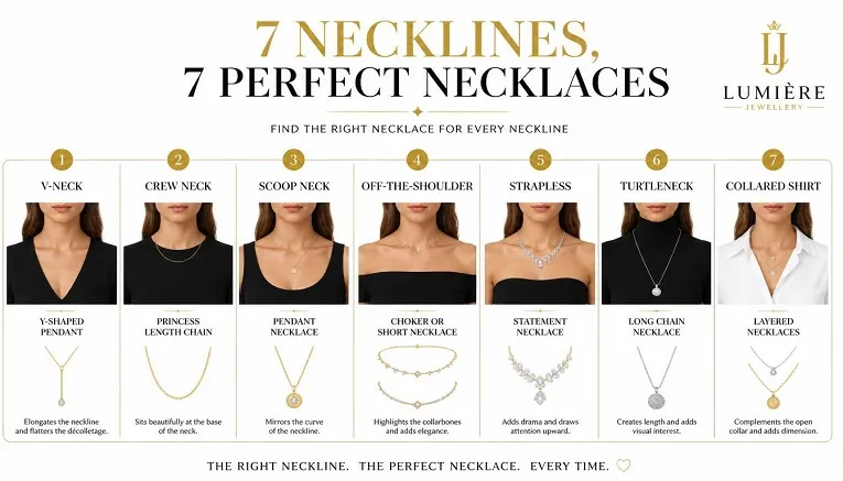 Best Jewellery for Different Necklines