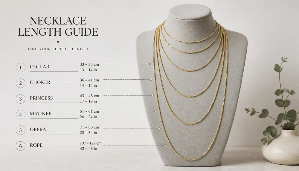 Necklace Length Guide