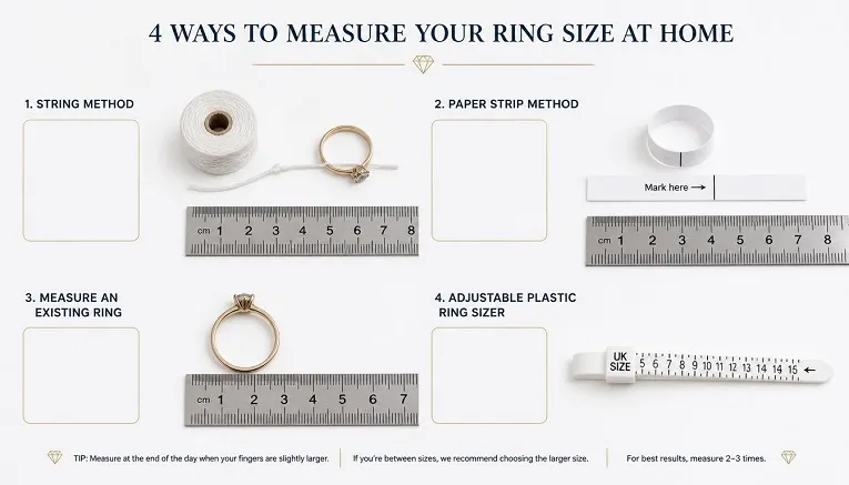Ring Measuring Methods